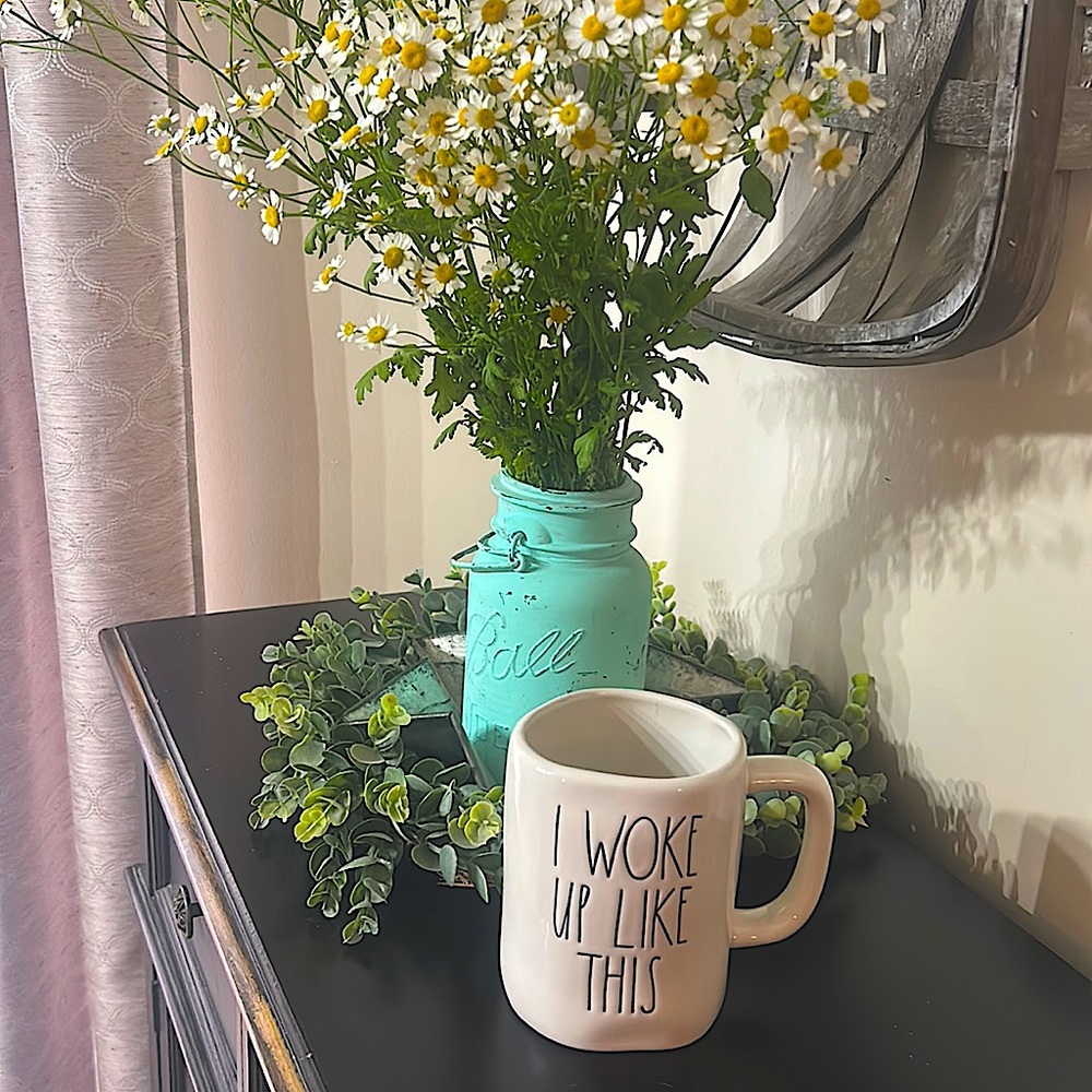Rae Dunn “I woke up like this” Ceramic Mug ☕️